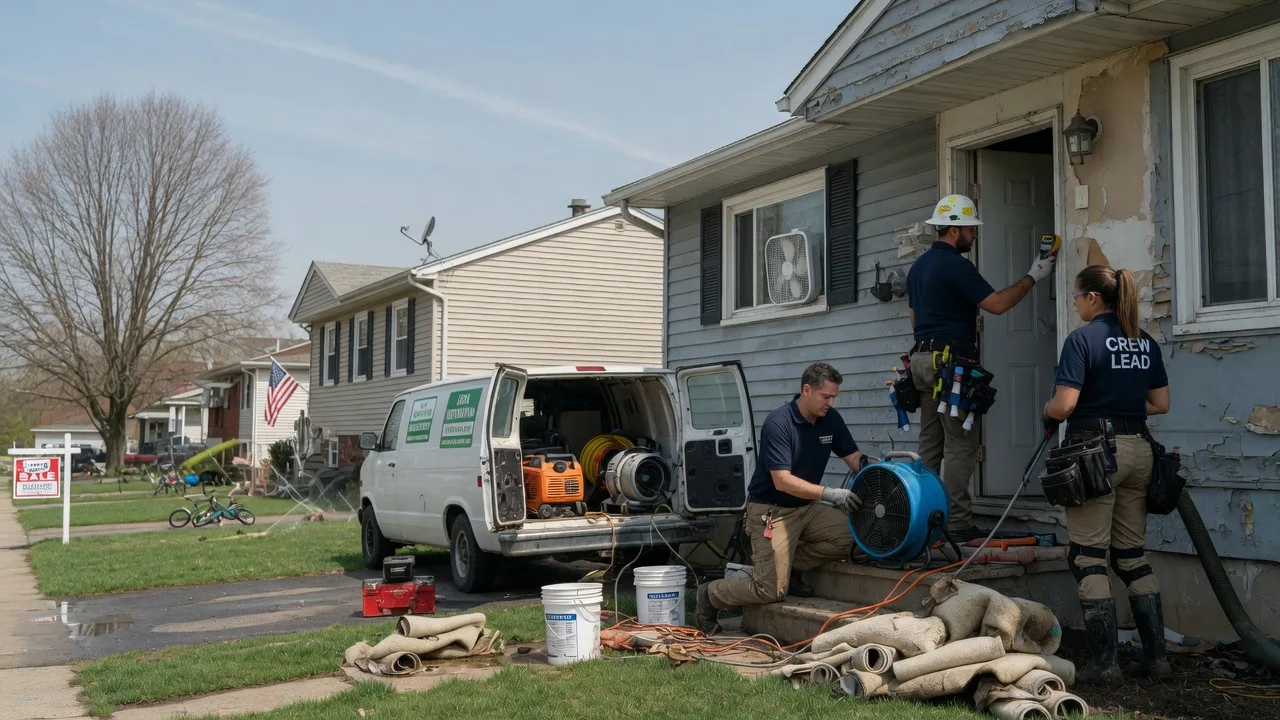Flood Cleanup in Brentwood, MD near me
