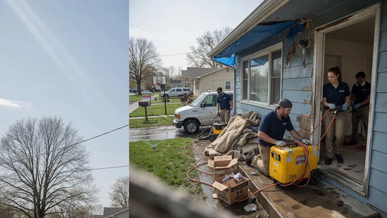 Basement Flood Cleanup in Brentwood, MD near me